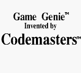 Game Genie Intro Screen